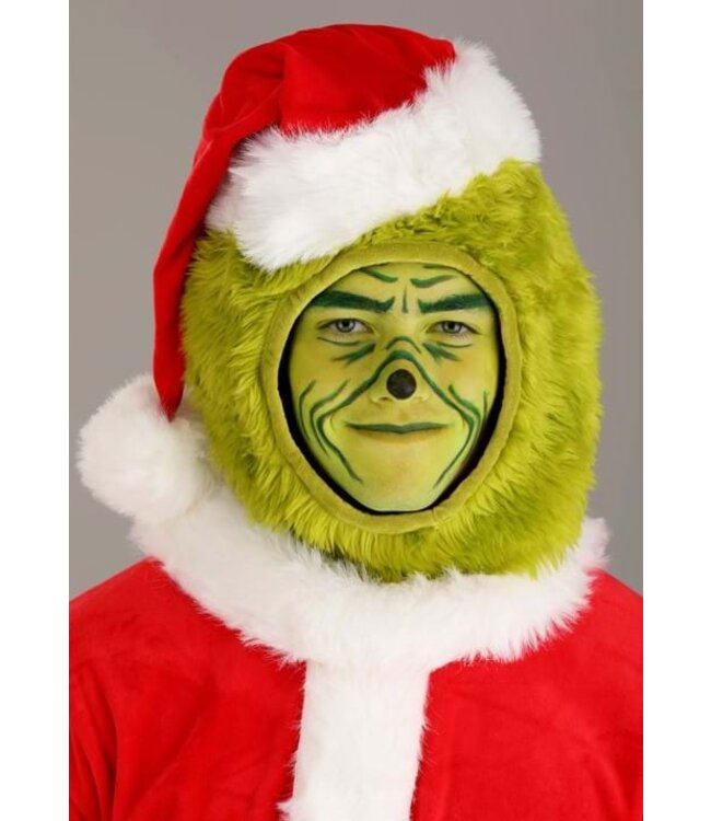ELOPE Adult The Grinch Santa Open Face Costume