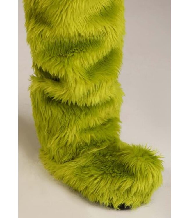 ELOPE Adult The Grinch Santa Open Face Costume