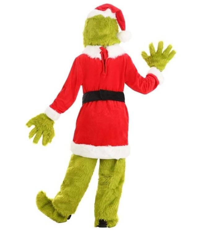 ELOPE The Grinch Kid's Santa Open Face Costume