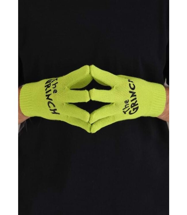 ELOPE Grinch Hat & Gloves Set for Adults