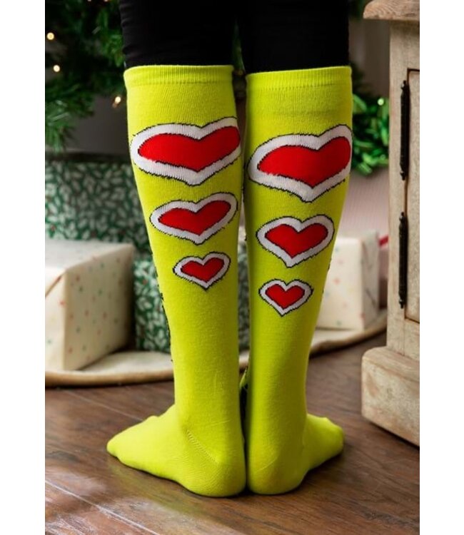 ELOPE Women's The Grinch Knee High Socks