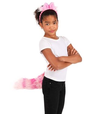 DISNEY Disney Pink Cheshire Cat Ears and Tail