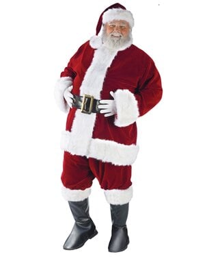 Fun World Ultra Velvet Santa Suit - Adult
