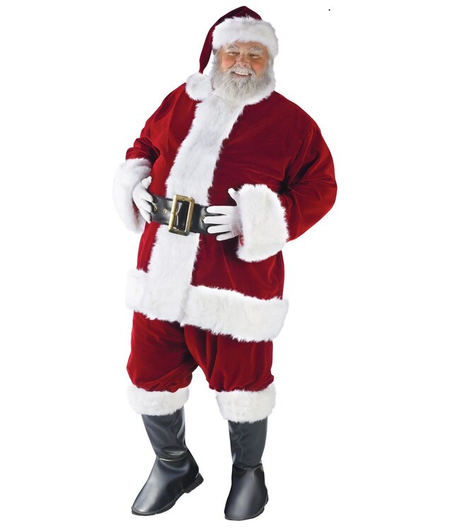 Fun World Ultra Velvet Santa Suit - Adult