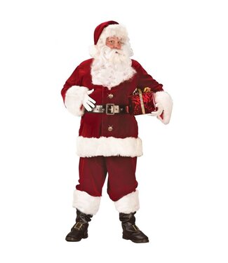 Fun World Super Deluxe Santa Suit - Adult