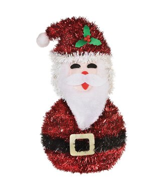 Amscan 3D Deluxe Tinsel Santa