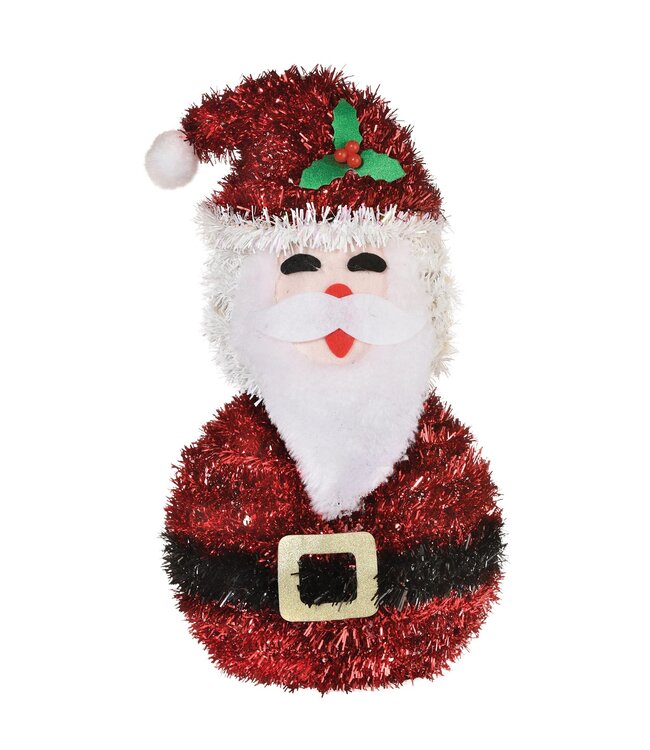 Amscan 3D Deluxe Tinsel Santa