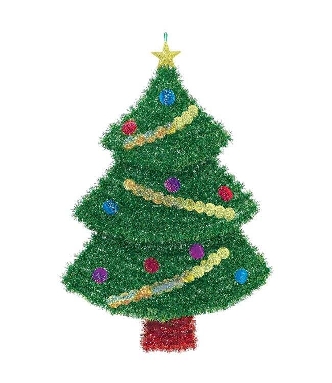 Amscan Tinsel Deluxe Tree Decoration