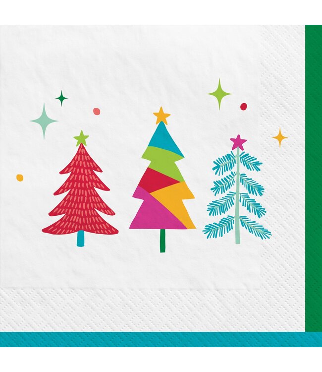 Amscan Merry Everything Luncheon Napkins