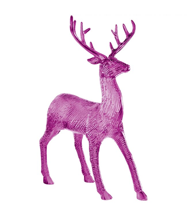 Amscan Electroplated Pink Reindeer
