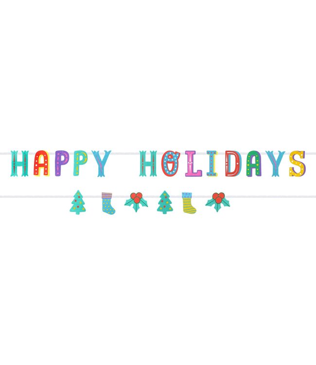 Amscan Happy Holidays Icons Banners