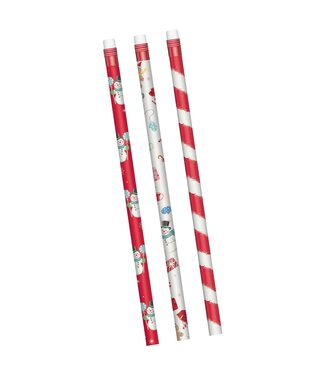 Amscan Peppermint Twist Pencils