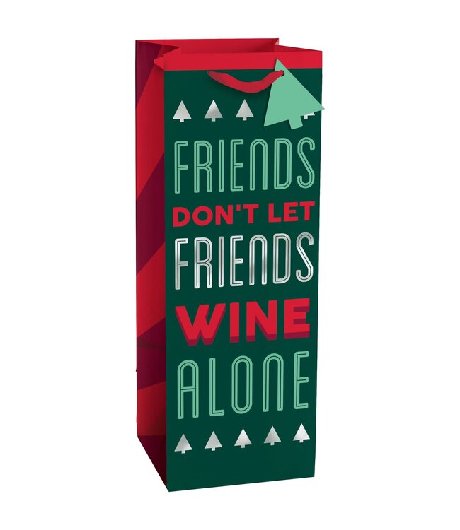 Amscan Friends Don't Let Friends Bottle Bag