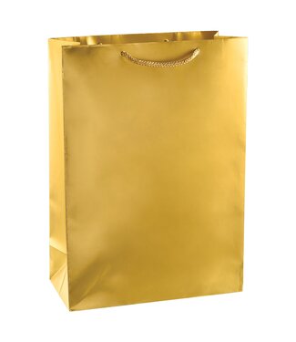 Amscan Gold Matte Jumbo Gift Bag