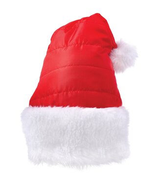 Amscan Red Puffer Santa Hat