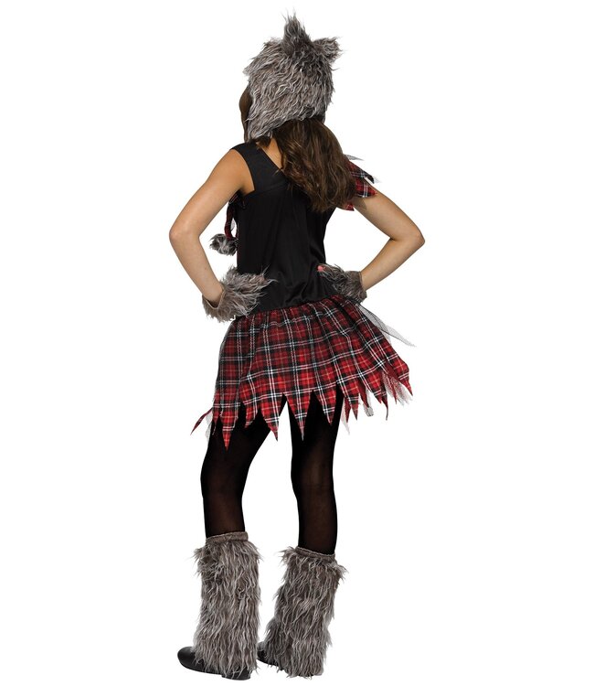 Fun World Wild Wolfie Costume - Girls