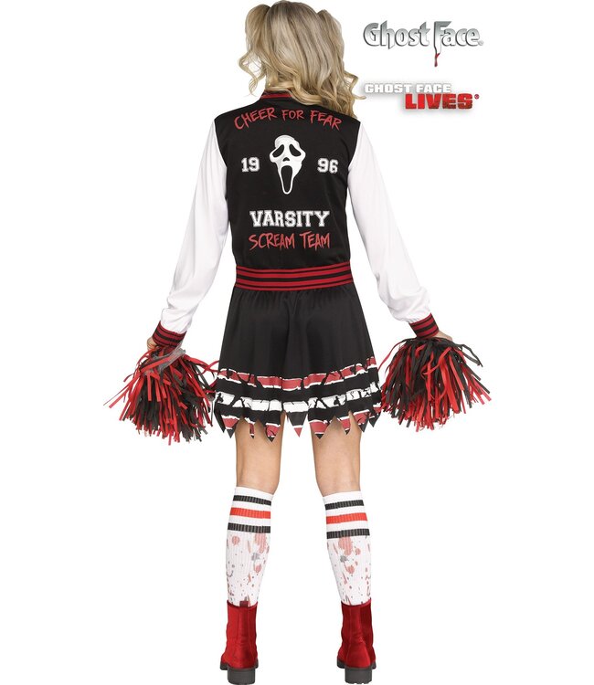 Fun World GHOST FACE CHEERLEADER