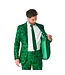 SUITMEISTER Men's Suitmeister St.Patrick's Day Print Slim-Fit Suit & Tie Set