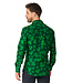 OPPO SUITS Mens Suitmeister Button Up St. Pats Green Shirt