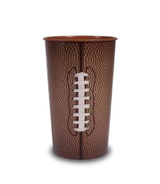 Creative Converting Football 22 oz. Plastic Cup