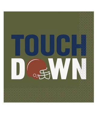UNIQUE INDUSTRIES INC Tailgate Football Luncheon Napkins-16ct