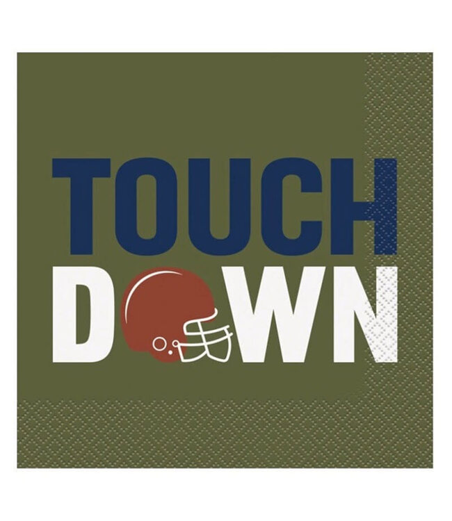 UNIQUE INDUSTRIES INC Tailgate Football Luncheon Napkins-16ct