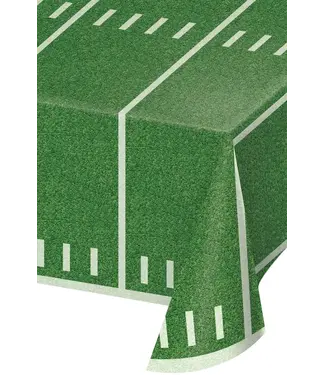 Creative Converting Creative Converting Football Field Plastic Table Cover