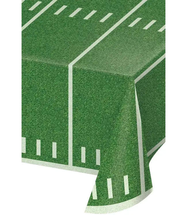 Creative Converting Creative Converting Football Field Plastic Table Cover