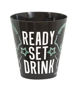 Unique Industries Football Ready Set Drink Plastic Shot Glasses (8 count)