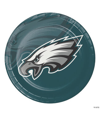 Creative Converting Philadelphia Eagles 9in Plates - 8 Count