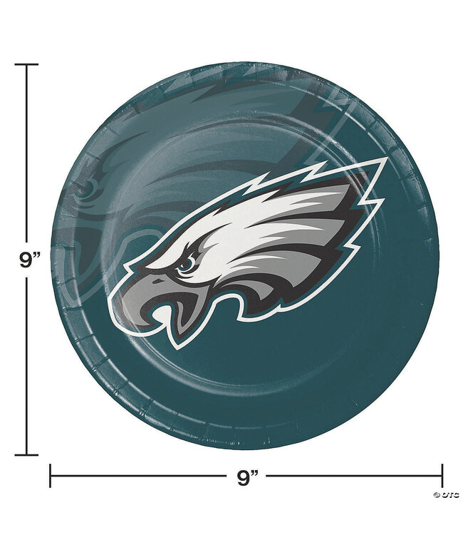 Creative Converting NFL Philadelphia Eagles Paper Plates - 8 Ct.