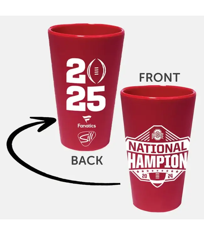 WINCRAFT Wincraft OSU 2024 National Champs 16oz Silicone Pint Glass