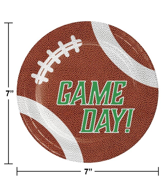 Creative Converting 8CT 7in GAME DAY