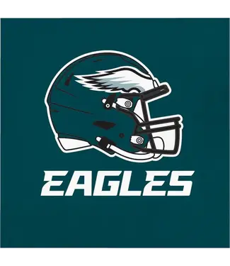 Creative Converting Philadelphia Eagles Lunch Napkins - 16 Count