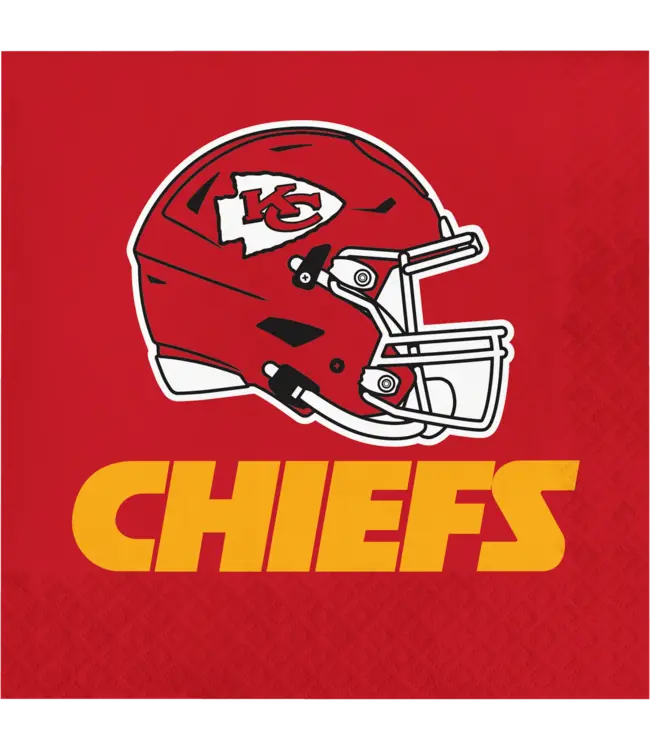 Creative Converting Kansas City Chiefs Luncheon Napkin-16ct