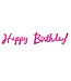 BEISTLE Foil Happy Birthday! Streamer-5ft