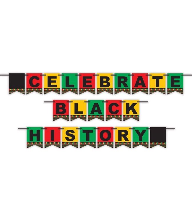 BEISTLE Celebrate Black History Streamer