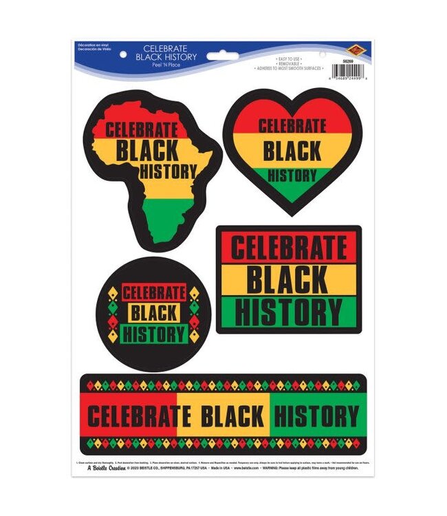BEISTLE Celebrate Black History Peel 'N Place