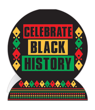 BEISTLE 3-D Celebrate Black History Centerpiece