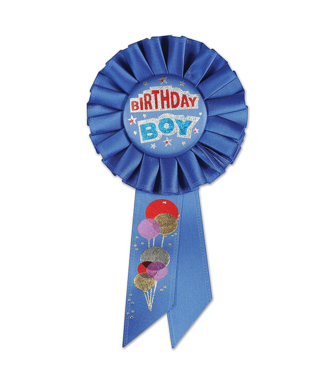 BEISTLE Birthday Boy Rosette