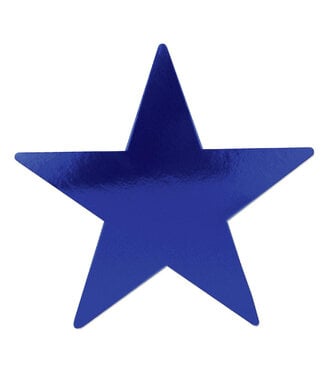 BEISTLE Foil Star Cutout - Blue