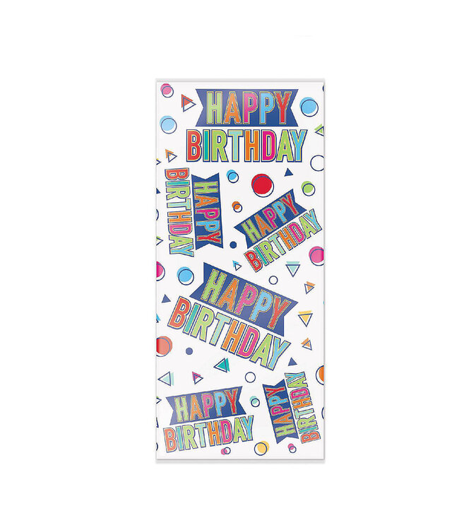 BEISTLE Happy Birthday Cello Bags-25ct