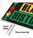 BEISTLE Plastic Celebrate Black History Yard Sign – 11½" x 15½"
