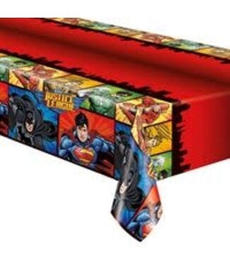Unique Industries 54" x 84" DC Comics Justice League™ Plastic Tablecloth