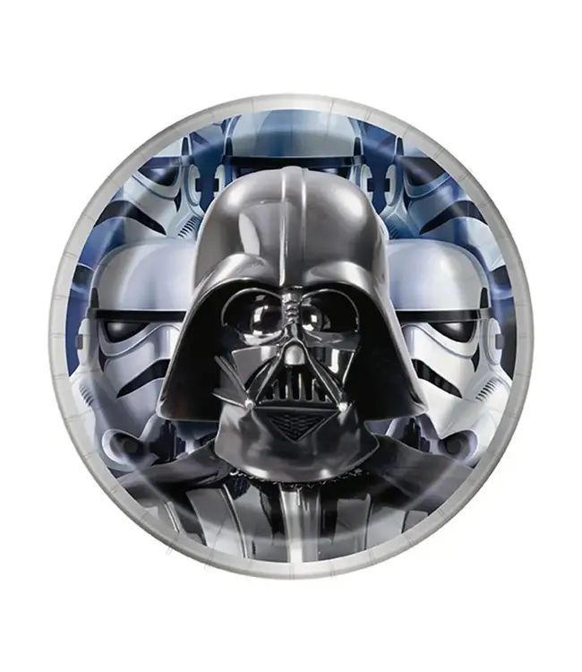 UNIQUE INDUSTRIES INC Star Wars Dessert Plates 7 inches, 8 per package