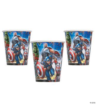 UNIQUE INDUSTRIES INC 9 oz. Marvel Comics The Avengers™ Disposable Paper Cups - 8 Ct.