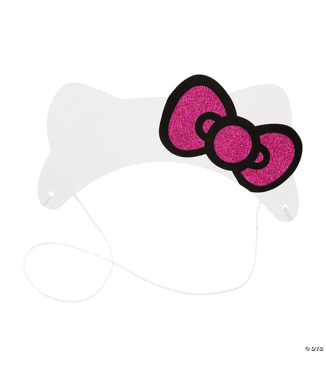 UNIQUE INDUSTRIES INC Hello Kitty® Ear & Bow Paper Headbands - 4 Pc.