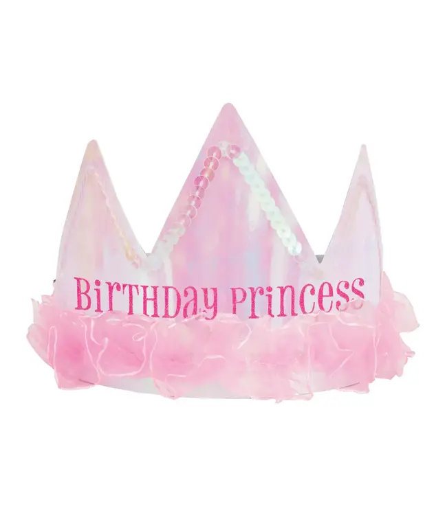 UNIQUE INDUSTRIES INC Pink Birthday Princess Tiara, 1 Count