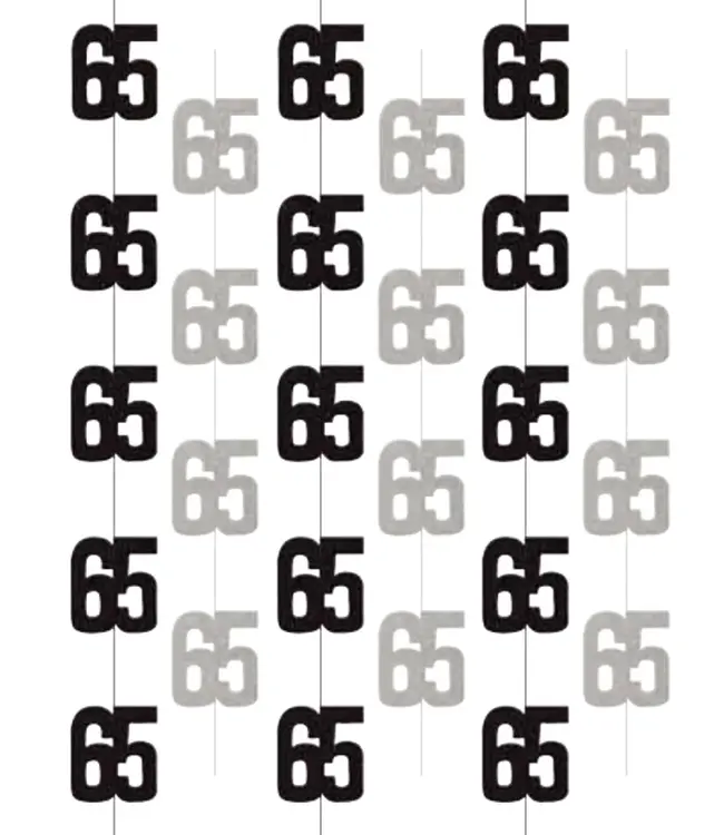 UNIQUE INDUSTRIES INC Birthday Glitz  Hanging Decorations