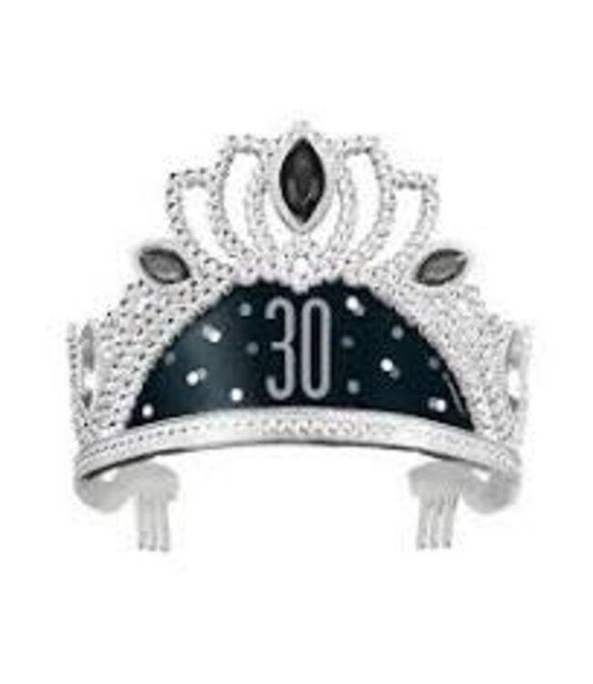 UNIQUE INDUSTRIES INC Tiara Glitz Black